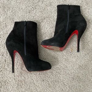 Christian Louboutin Suede Booties